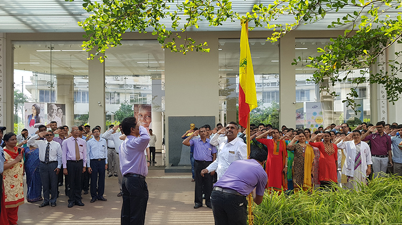 ಕೆ ಎಸ್ ಹೆಗ್ಡೆ ಆಸ್ಪತ್ರೆಯಲ್ಲಿ ಕನ್ನಡ ರಾಜ್ಯೋತ್ಸವ ಆಚರಣೆ